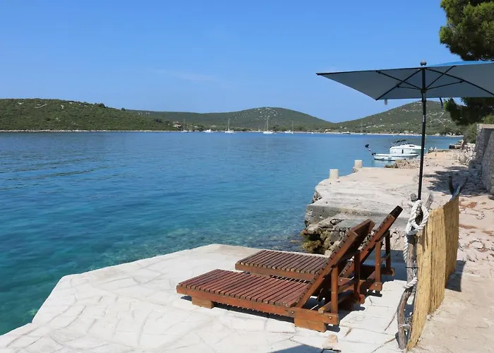 Seaside Family Friendly House With A Swimming Pool Cove Ladjin - Landjin, Pasman - 20394 Dom wakacyjny Tkon